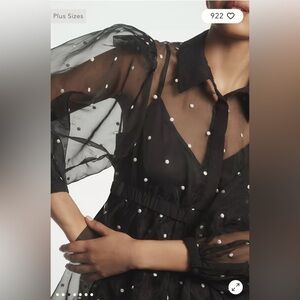 Maeve Sheer Collared Babydoll
Mini Dress